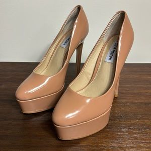 Steve Madden Brenna Pointed Close Toe High Stiletto Platform Pumps Sz 7.5